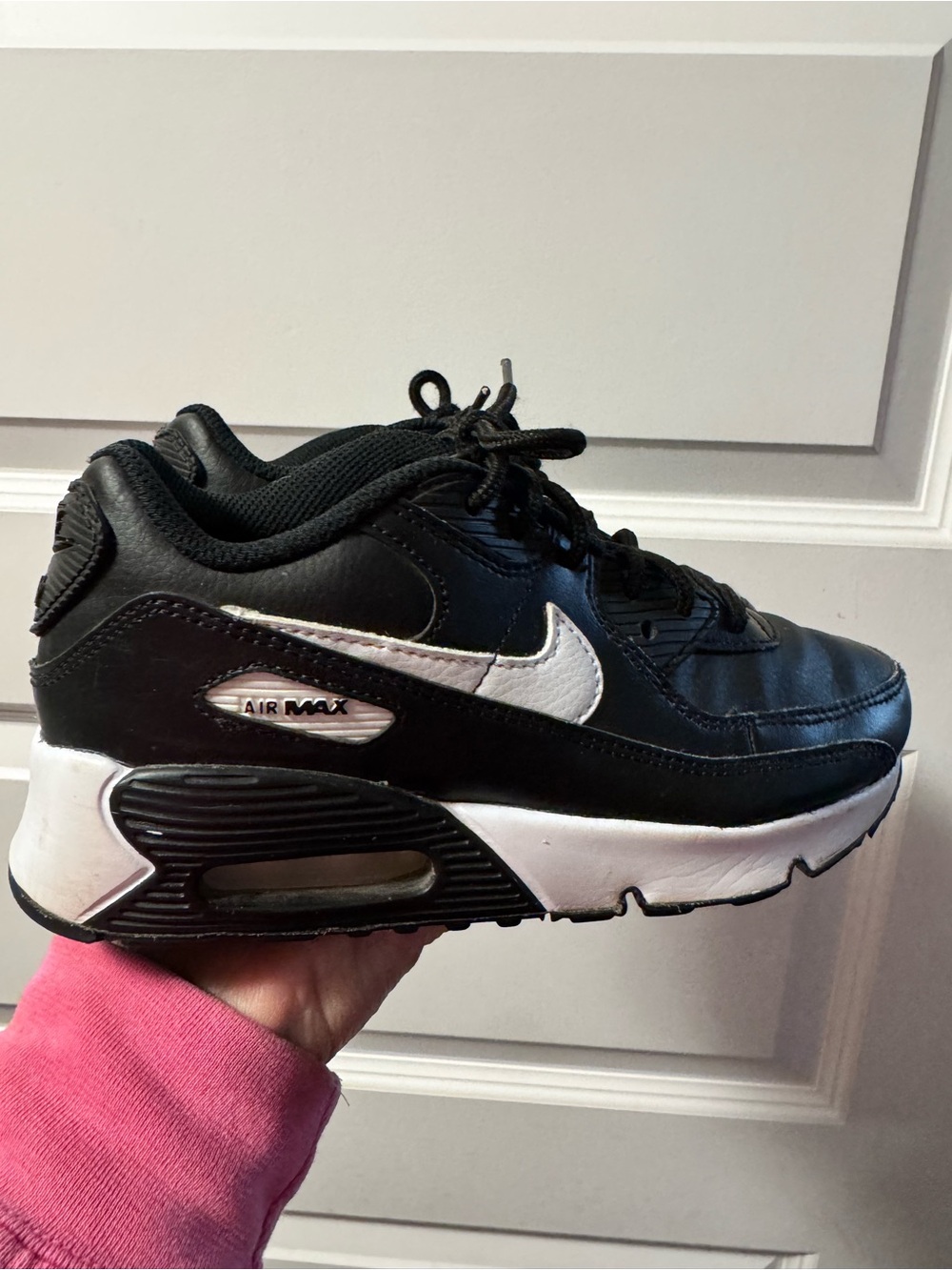 Nike Kids Black and White Air Max Sneaker